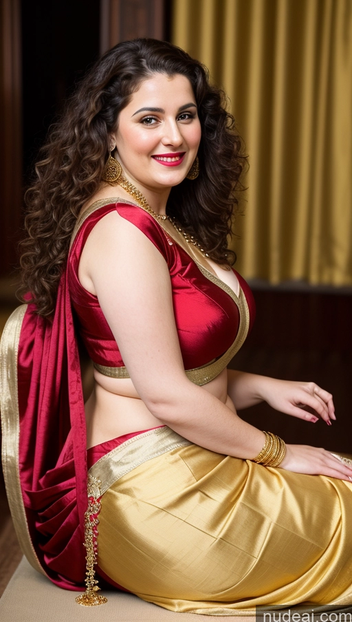 related ai porn images free for Milf Busty Beautiful Lipstick Thick Chubby Fat Big Hips Fairer Skin 20s Happy Seductive Brunette Curly Hair Russian Party Front View Plank Sari Blouse Dirndl Victorian Cleavage Gold Jewelry