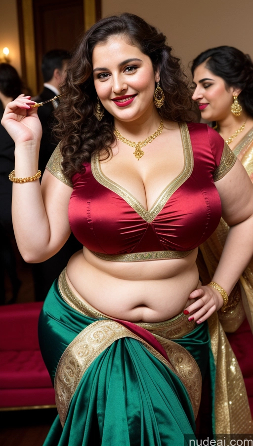 related ai porn images free for Milf Busty Beautiful Lipstick Thick Chubby Fat Big Hips Fairer Skin 20s Happy Seductive Brunette Curly Hair Russian Party Front View Plank Sari Blouse Dirndl Victorian Cleavage Gold Jewelry