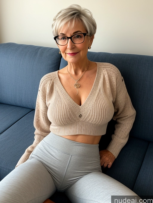 related ai porn images free for 80s Czech Short Busty Pixie Couch Jeans Yoga Pants Sweater Detailed Transparent Jewelry Glasses On Back