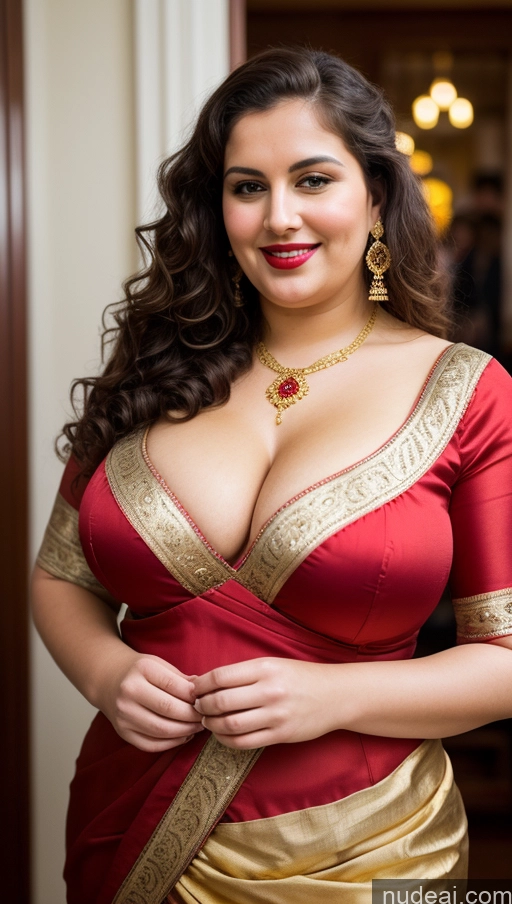 related ai porn images free for Milf Busty Beautiful Lipstick Thick Chubby Fat Big Hips Fairer Skin 20s Happy Seductive Brunette Curly Hair Russian Party Front View Plank Sari Dirndl Blouse Victorian Cleavage Gold Jewelry