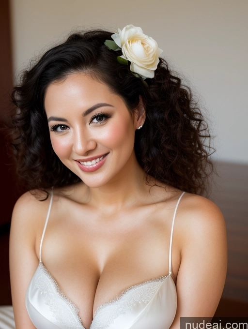 related ai porn images free for Woman Busty Perfect Boobs Beautiful Big Ass Perfect Body Fairer Skin 30s Happy Vietnamese Front View Nude Wedding Black Hair Curly Hair