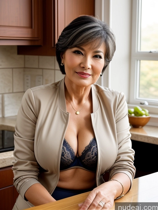 related ai porn images free for Milf Perfect Boobs Beautiful Perfect Body 70s Pixie Chinese Kitchen Bra Casual Jacket Professor Stylish Suit Cleavage Detailed Sexy Face Busty