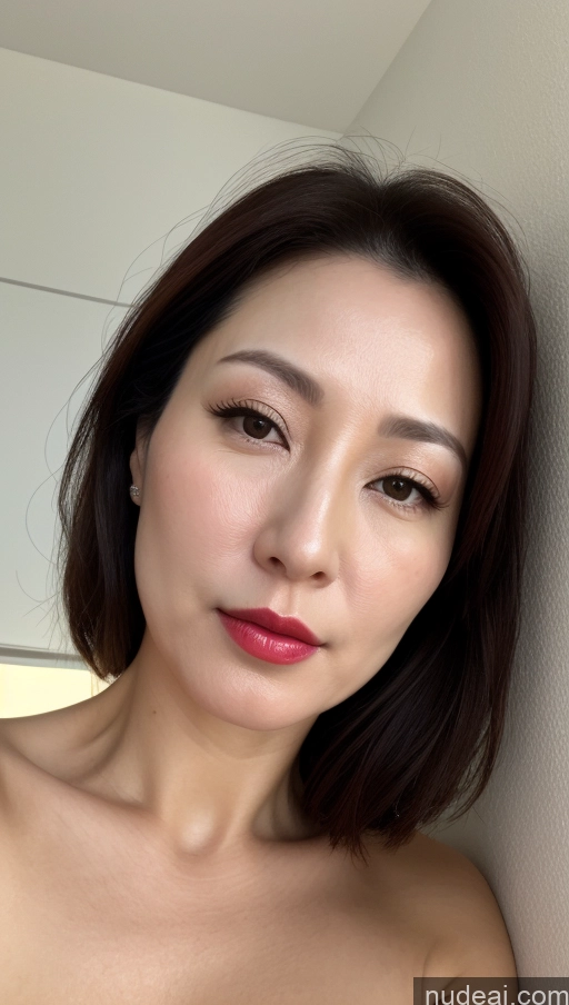 related ai porn images free for Woman One Perfect Boobs Beautiful Lipstick Fairer Skin 40s Brunette Korean Close-up View
