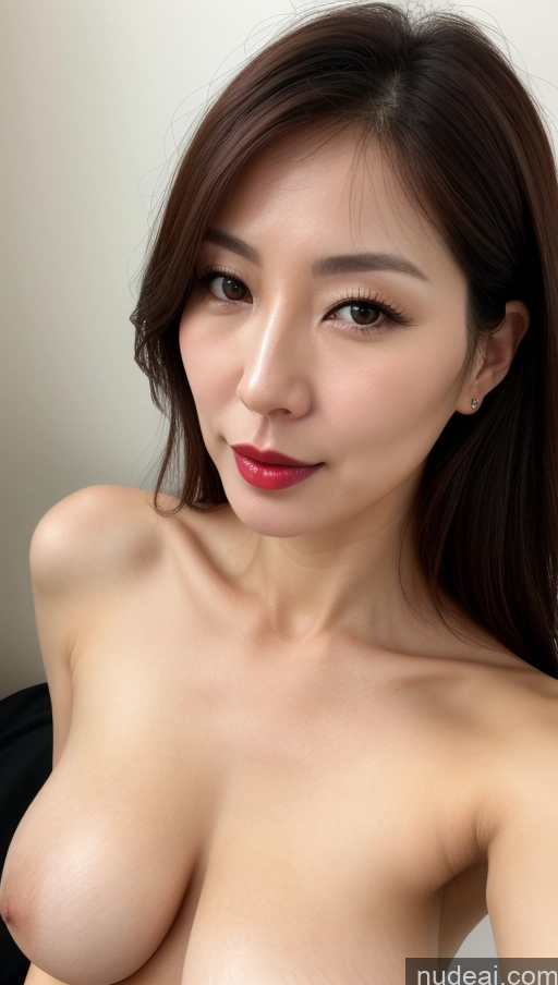 related ai porn images free for Woman One Perfect Boobs Beautiful Lipstick Fairer Skin 40s Brunette Korean Close-up View