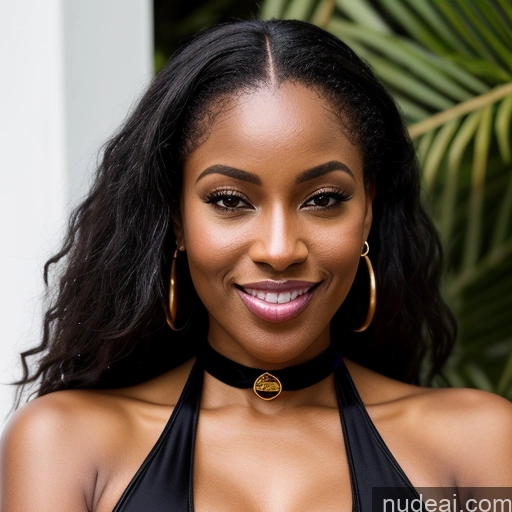 related ai porn images free for Hell 30s Happy Sexy Face White Hair Choker Diamond Jewelry Transparent Perfect Boobs Perfect Body Gold Jewelry African Close-up View One Piece Swimsuit