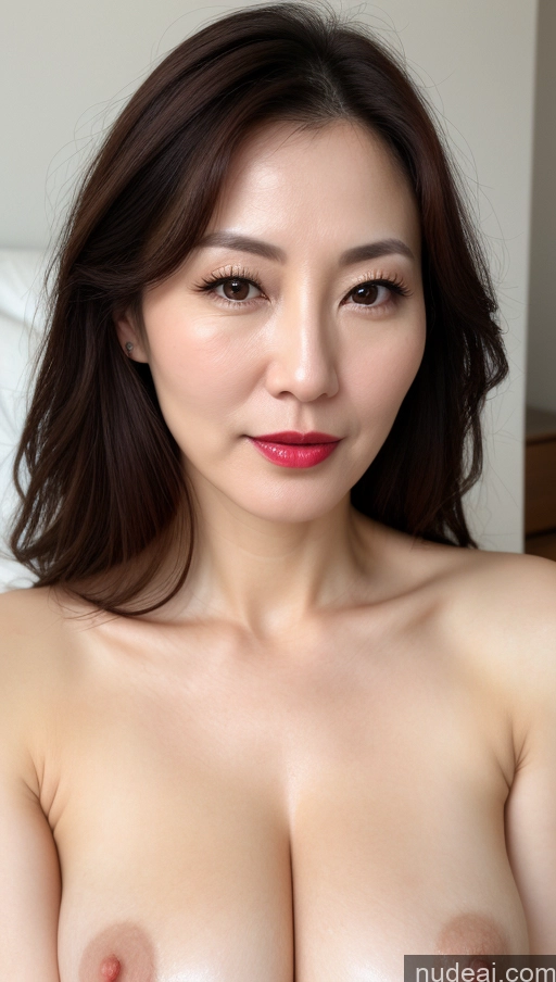 related ai porn images free for Woman One Perfect Boobs Beautiful Lipstick Fairer Skin 40s Brunette Korean Close-up View