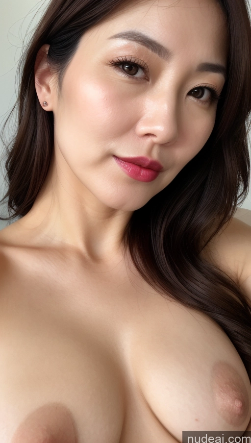 related ai porn images free for Woman One Perfect Boobs Beautiful Lipstick Fairer Skin 40s Brunette Korean Close-up View