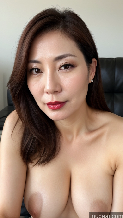 related ai porn images free for Woman One Perfect Boobs Beautiful Lipstick Fairer Skin 40s Brunette Korean Close-up View