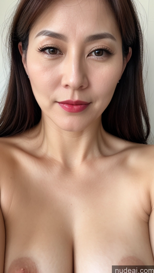 related ai porn images free for Woman One Perfect Boobs Beautiful Lipstick Fairer Skin 40s Brunette Korean Close-up View