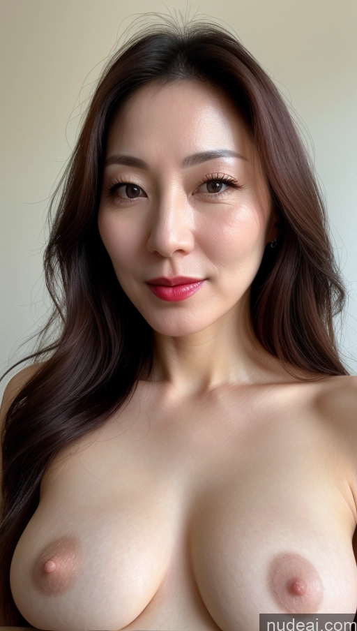 related ai porn images free for Woman One Perfect Boobs Beautiful Close-up View Korean Brunette 40s Fairer Skin Lipstick