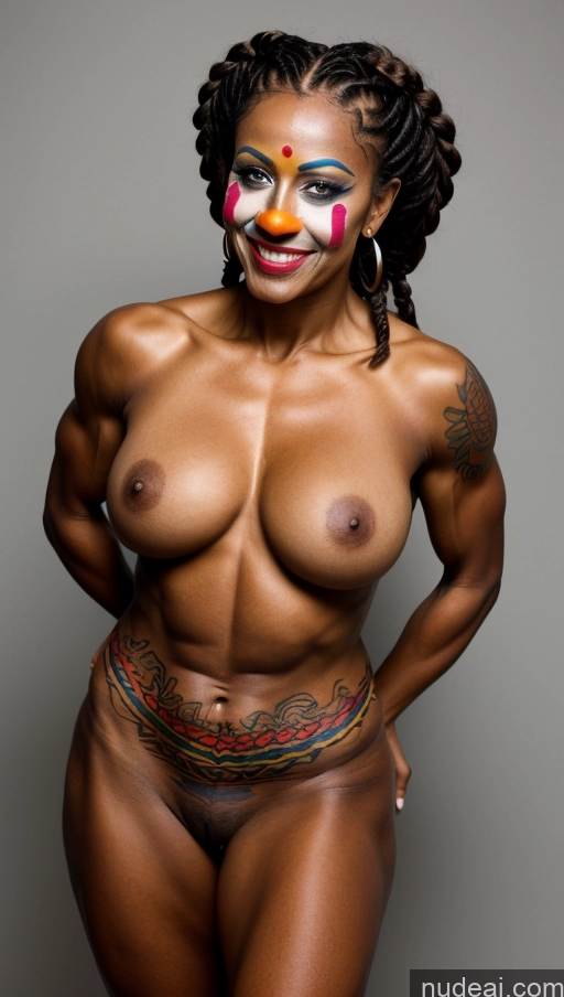 related ai porn images free for Muscular Abs Dark Skin Milf Western Small Tits Thick Tattoos 60s Braided Traditional Ethiopian Bodypaint Nude Laughing Stage Clown