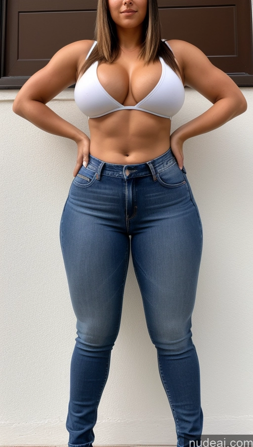 related ai porn images free for Athlete Perfect Boobs Big Hips Big Ass Jeans Front View Bangs
