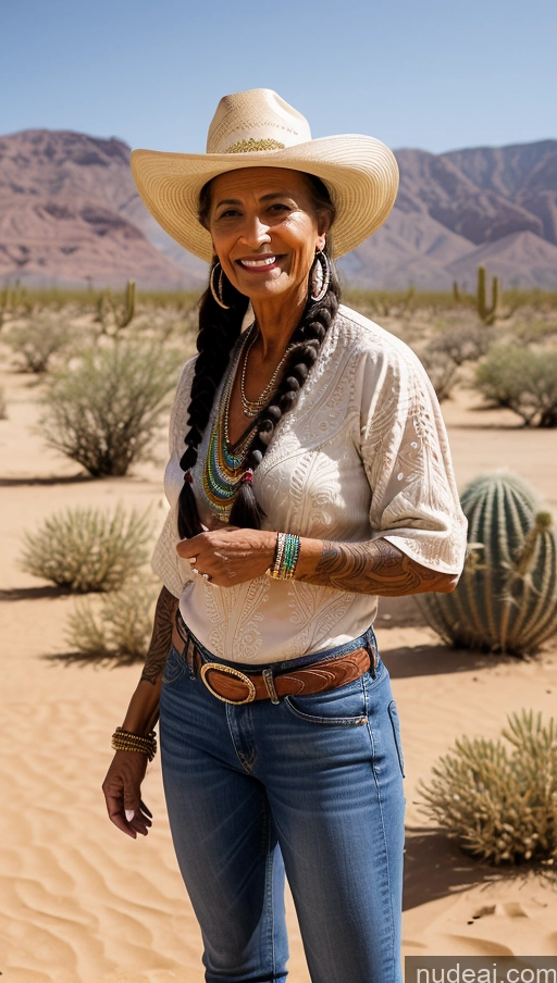 related ai porn images free for Abs Muscular Dark Skin Thick Milf Polynesian Western Traditional Jeans Blouse Hat 60s Tattoos Desert Laughing Braided