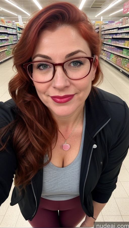 related ai porn images free for Milf Nude Lipstick Pubic Hair Beautiful Pouting Lips Happy Front View Irish Busty Yoga Pants Jacket 30s Grocery Glasses Ponytail