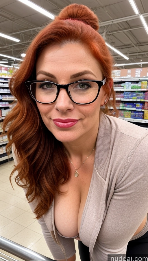 related ai porn images free for Milf Nude Beautiful Lipstick Happy Front View Grocery Pouting Lips Skinny Busty Yoga Pants Jacket Ponytail Glasses 30s Irish