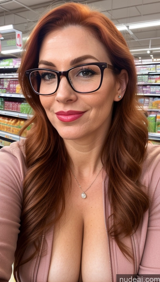 related ai porn images free for Milf Busty Beautiful Lipstick Perfect Body Happy Pouting Lips Irish Grocery Front View Nude Ginger Jacket 30s Glasses Ponytail Yoga Pants