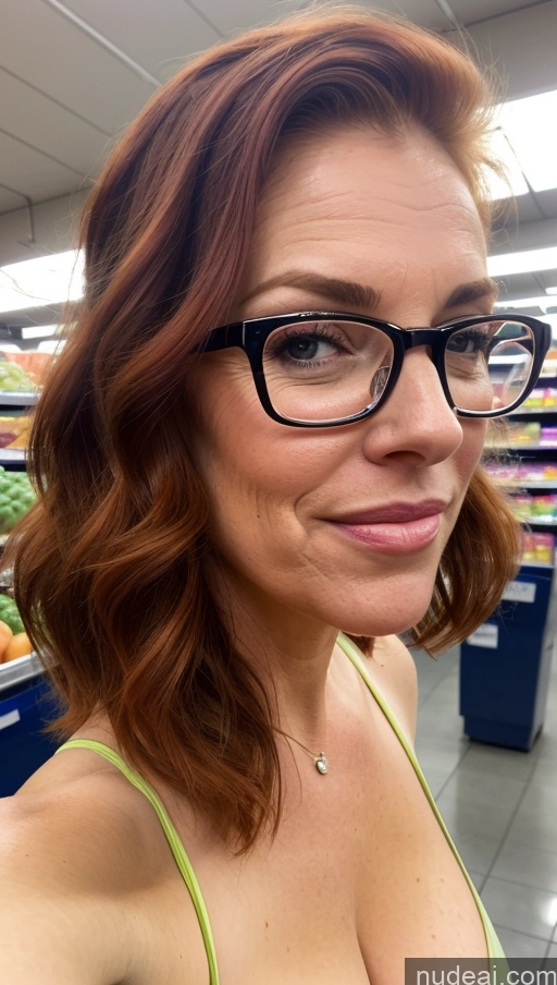 related ai porn images free for Milf Nude Beautiful Lipstick Happy Front View Grocery Pouting Lips Skinny Busty Ponytail Glasses 30s Irish Yoga Pants