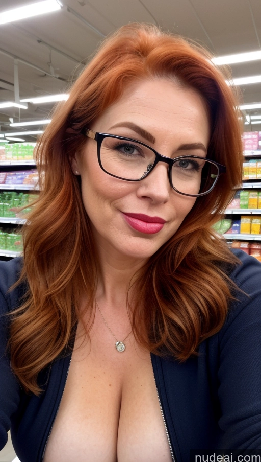 related ai porn images free for Milf Busty Beautiful Lipstick Perfect Body Happy Irish Grocery Front View Nude Ginger Jacket 30s Glasses Yoga Pants Pouting Lips
