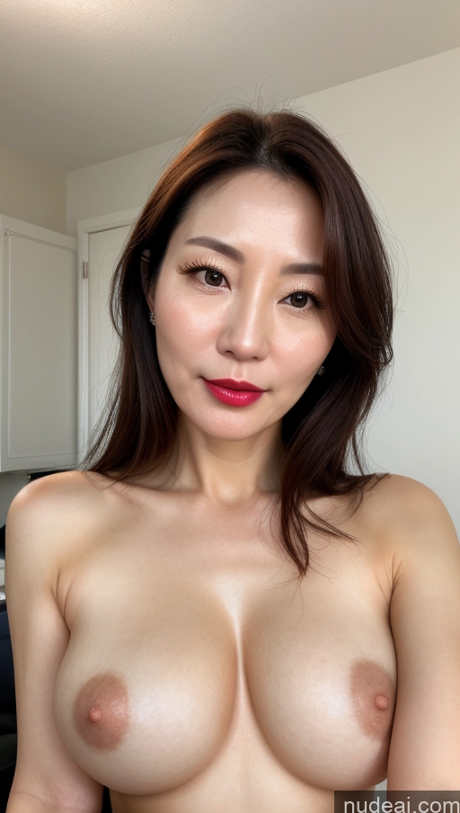 related ai porn images free for Woman One Perfect Boobs Beautiful Lipstick Fairer Skin 40s Korean Close-up View Brunette