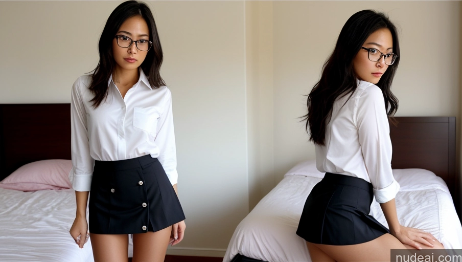 related ai porn images free for Sorority Small Tits Skinny Short Serious Black Hair Long Hair Japanese Front View Mini Skirt Shirt Underwear Glasses Suit Create An Open Vagina Several Bedroom