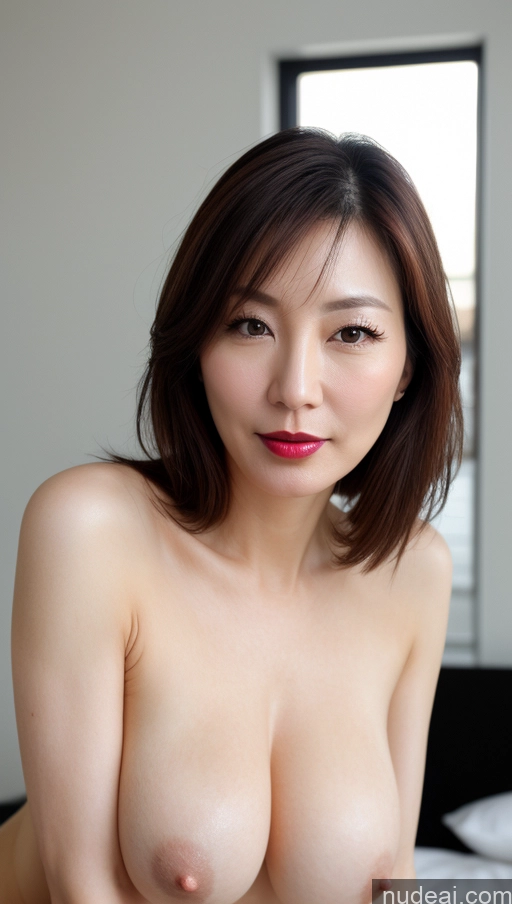 related ai porn images free for Woman One Perfect Boobs Beautiful Lipstick Fairer Skin 40s Korean Close-up View Brunette