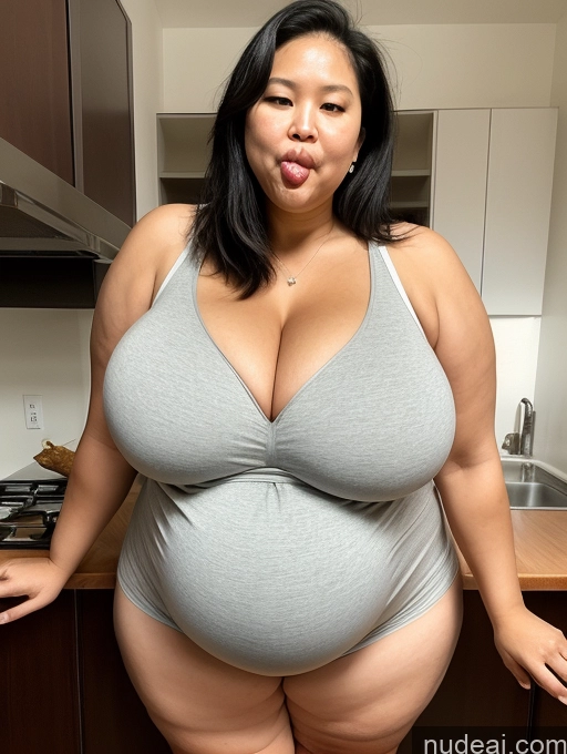 related ai porn images free for Milf Busty Huge Boobs Big Ass Thick Big Hips Fat Tall Pregnant 20s Black Hair Vietnamese Eating Short Shorts