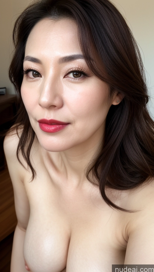 related ai porn images free for Woman One Perfect Boobs Beautiful Lipstick Fairer Skin 40s Korean Close-up View Brunette