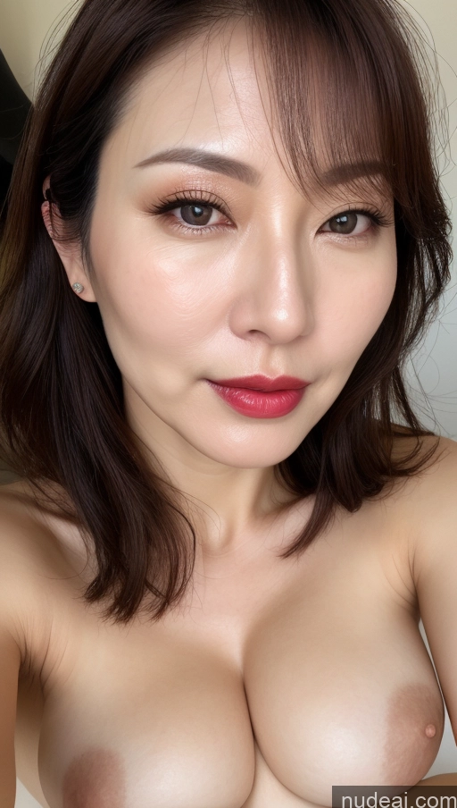 related ai porn images free for Woman One Perfect Boobs Beautiful Lipstick Fairer Skin 40s Korean Close-up View Brunette
