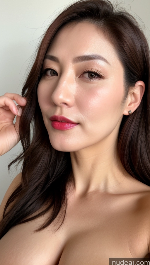 related ai porn images free for Woman One Perfect Boobs Beautiful Lipstick Fairer Skin 40s Korean Close-up View Brunette