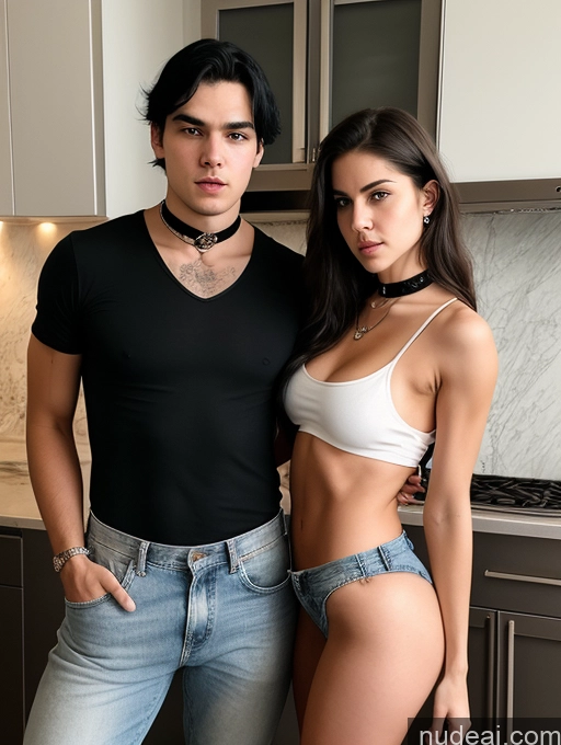 related ai porn images free for Woman + Man Small Ass Skinny Abs Long Legs Small Tits Perfect Boobs Fairer Skin Beautiful 18 Angry Black Hair Long Hair Kitchen Topless Daisy Dukes Choker