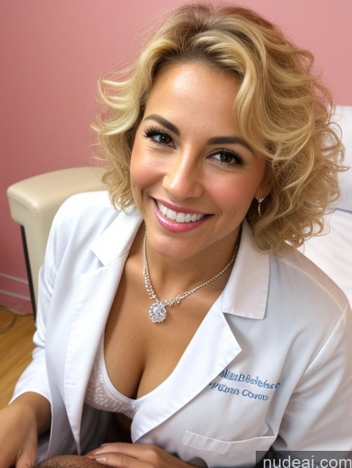 related ai porn images free for Woman One Small Tits Beautiful Tanned Skin Pubic Hair Perfect Body Short 60s Happy Blonde Curly Hair Latina Front View Blowjob Lab Coat Doctor Diamond Jewelry