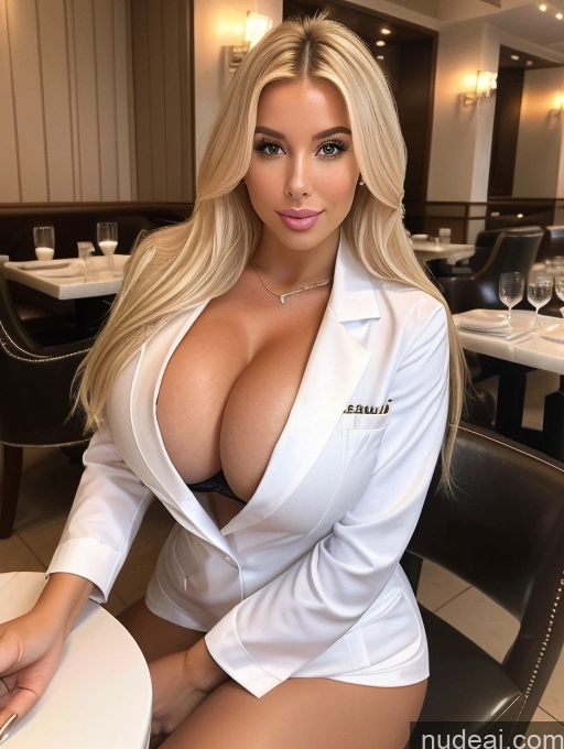 related ai porn images free for Two Huge Boobs Blonde Bimbo Front View Restaurant Doctor