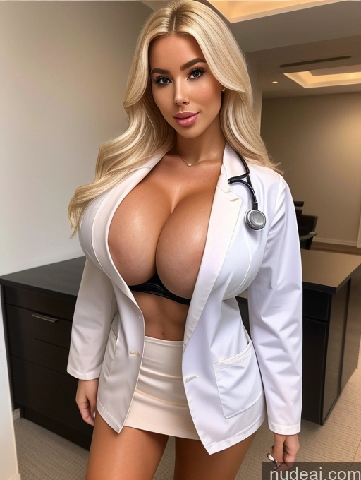 related ai porn images free for Two Huge Boobs Blonde Bimbo Front View Doctor