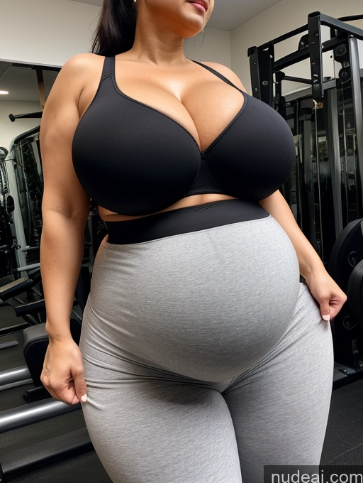 related ai porn images free for Milf Busty Huge Boobs Big Ass Thick Big Hips Pregnant Oiled Body 20s Black Hair Vietnamese Gym Working Out Mesh Push-up Bra Yoga Pants Detailed Partially Nude