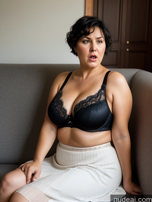 related ai porn images free for 70s Czech Short Busty Big Hips Chubby Angry Black Hair Pixie Couch Bra Long Skirt Detailed