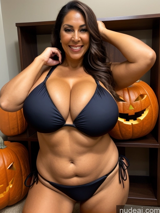 related ai porn images free for Milf One Busty Huge Boobs Thick Tanned Skin 70s Laughing Front View Microkini Thong Brazilian Halloween Lumberjack
