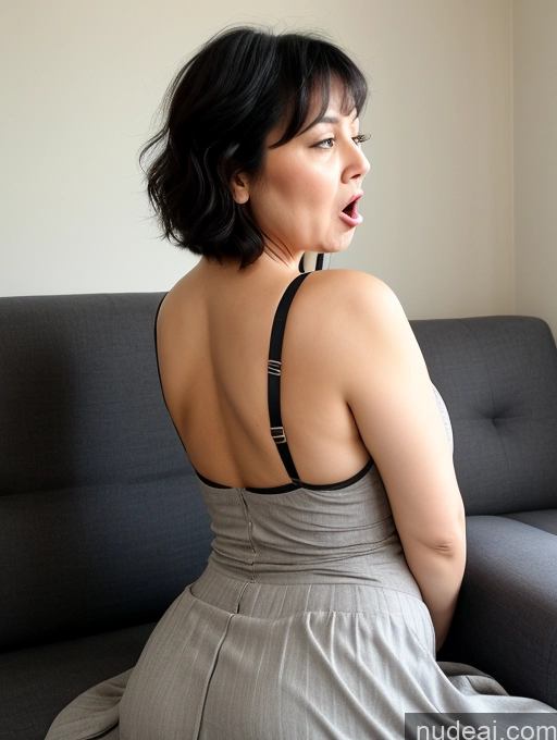 related ai porn images free for Czech Short Busty Big Hips Chubby Black Hair Pixie Couch Bra Long Skirt Detailed 70s Professor Plank Back View Angry Ahegao
