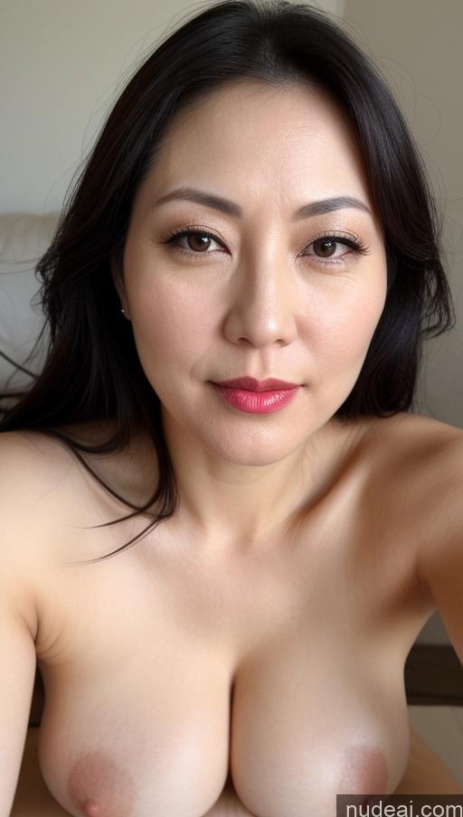 related ai porn images free for Woman One Perfect Boobs Beautiful Lipstick Thick Fairer Skin Black Hair Japanese Close-up View 40s