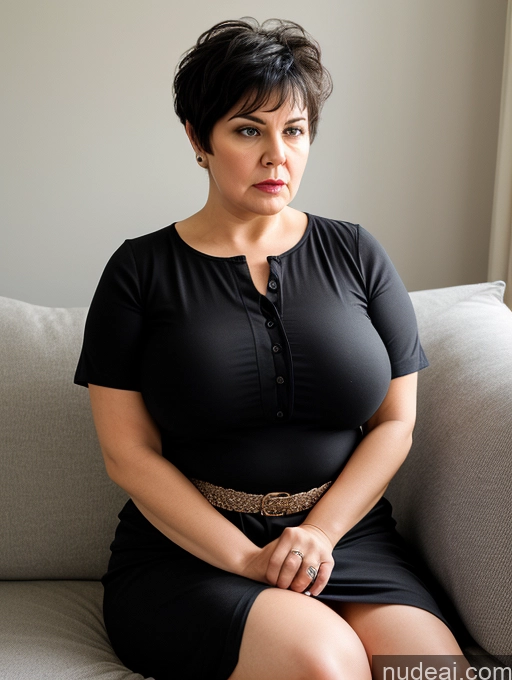 related ai porn images free for Czech Short Busty Chubby Black Hair Pixie Couch Long Skirt Detailed 70s Shirt Angry Sexy Face