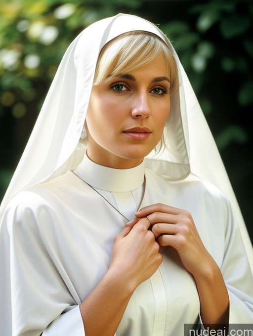 related ai porn images free for Woman Blonde Front View Perfect Body Bright Lighting Film Photo Short Hair Serious 30s Beautiful Nun Small Tits Swedish