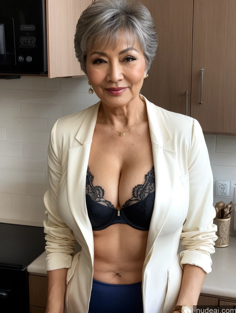 related ai porn images free for Milf Perfect Boobs Beautiful Perfect Body 70s Pixie Chinese Kitchen Bra Jacket Professor Stylish Suit Cleavage Detailed Sexy Face Busty Secretary