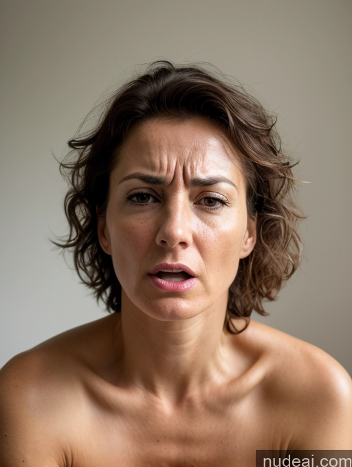 related ai porn images free for Bright Lighting Skin Detail (beta) Woman Straddling Angry Messy Front View 50s Thick Brunette Italian Short Small Tits Serious