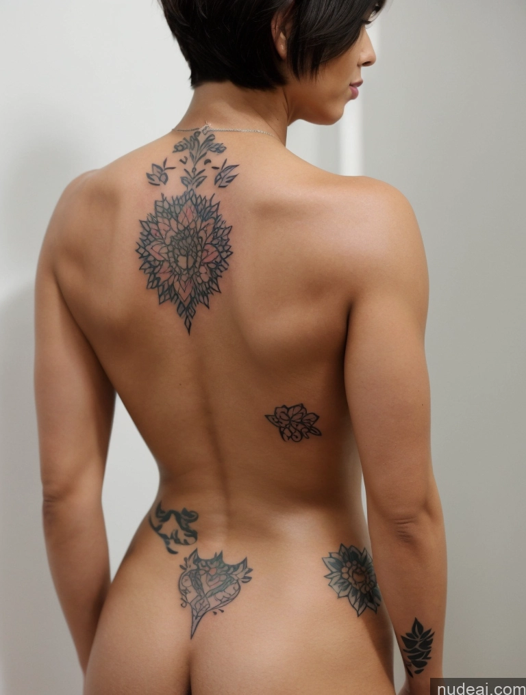 related ai porn images free for Perfect Boobs Short Perfect Body Big Hips Tattoos Lipstick 20s Indian Short Hair Muscular Back View