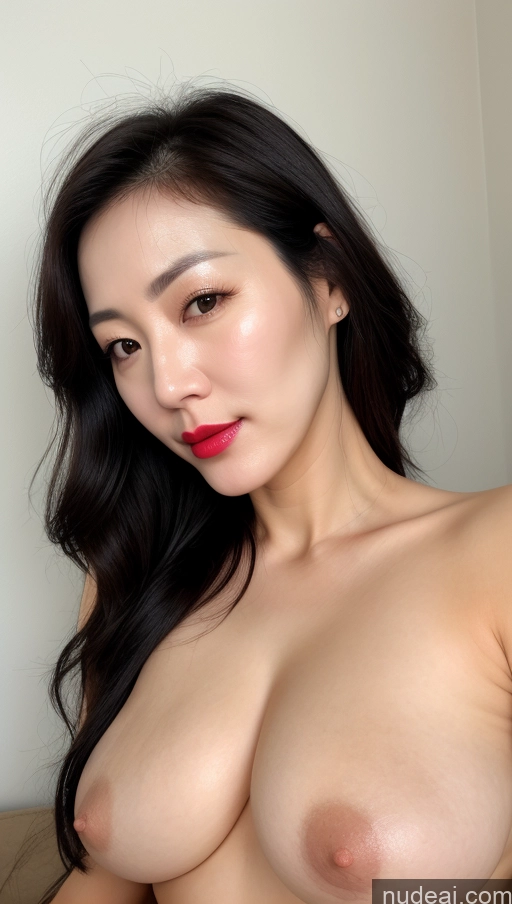 related ai porn images free for Woman One Perfect Boobs Beautiful Lipstick Fairer Skin Black Hair Close-up View 40s Korean