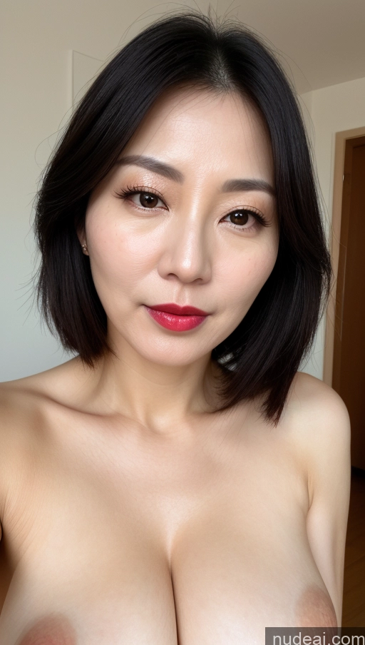 related ai porn images free for Woman One Perfect Boobs Beautiful Lipstick Fairer Skin Black Hair Close-up View 40s Korean