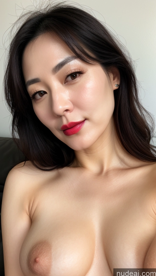 related ai porn images free for Woman One Perfect Boobs Beautiful Lipstick Fairer Skin Black Hair Close-up View 40s Korean