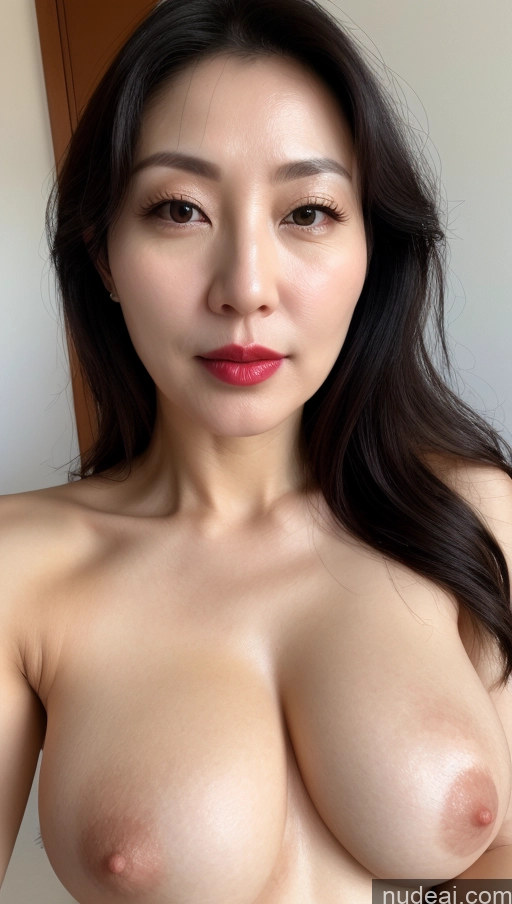 related ai porn images free for Woman One Perfect Boobs Beautiful Lipstick Fairer Skin Black Hair Close-up View 40s Korean