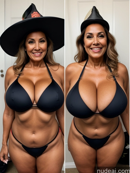 related ai porn images free for Milf One Busty Huge Boobs Thick Tanned Skin Laughing Front View Microkini Thong 70s Brazilian Firefighter Witch