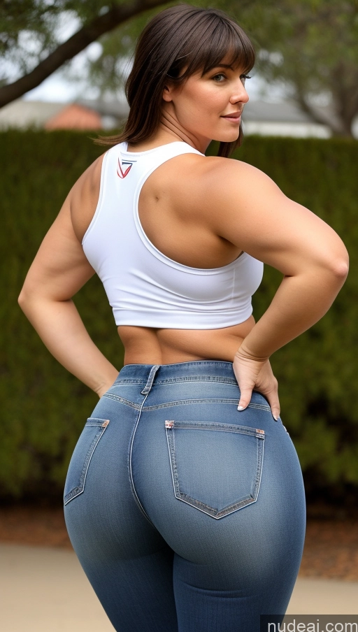 related ai porn images free for Athlete Big Ass Big Hips Jeans Bangs