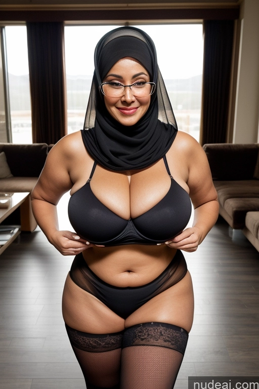 related ai porn images free for Milf Glasses Thick Chubby Busty Huge Boobs Happy Shocked Black Hair Nude Mesh Niqab Scarf Transparent Detailed Choker Thigh Socks Alternative
